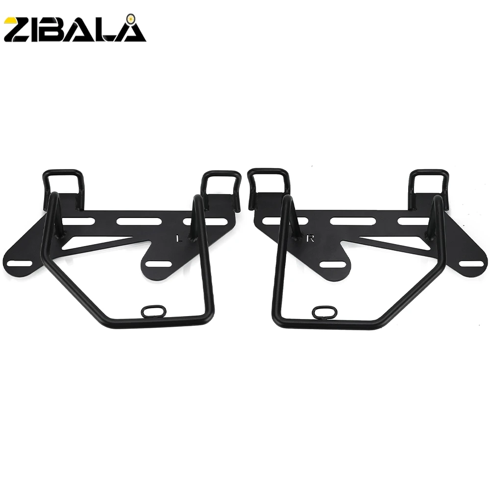 

For Kawasaki W400 W650 W800 VN250 Eliminator 250V Accessories Motorcycle XL883L XL1200NS Left Right Luggage Side Bracket Set