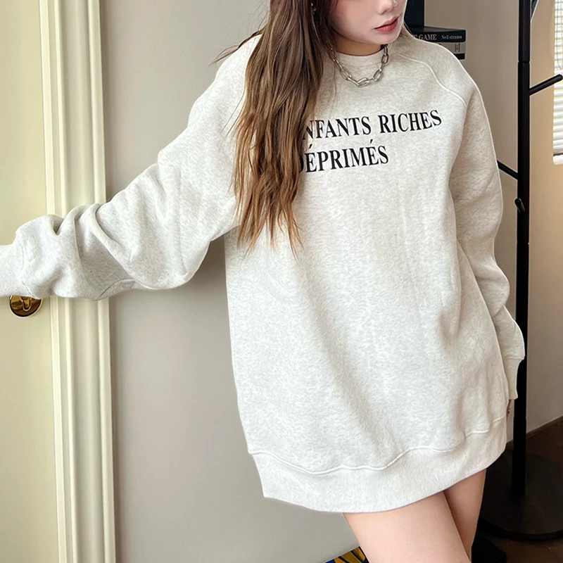 2024FW Crewneck High Quality Enfants Riches Deprimes Sweatshirts Men Women Couple Classic Letters Logo Print ERD Pullovers