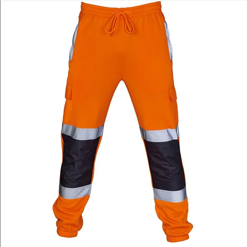 Pantalon décontracté de nuit pour hommes avec bandes de coulée argentées, legging à porter, salopette de degré D343, nouveau