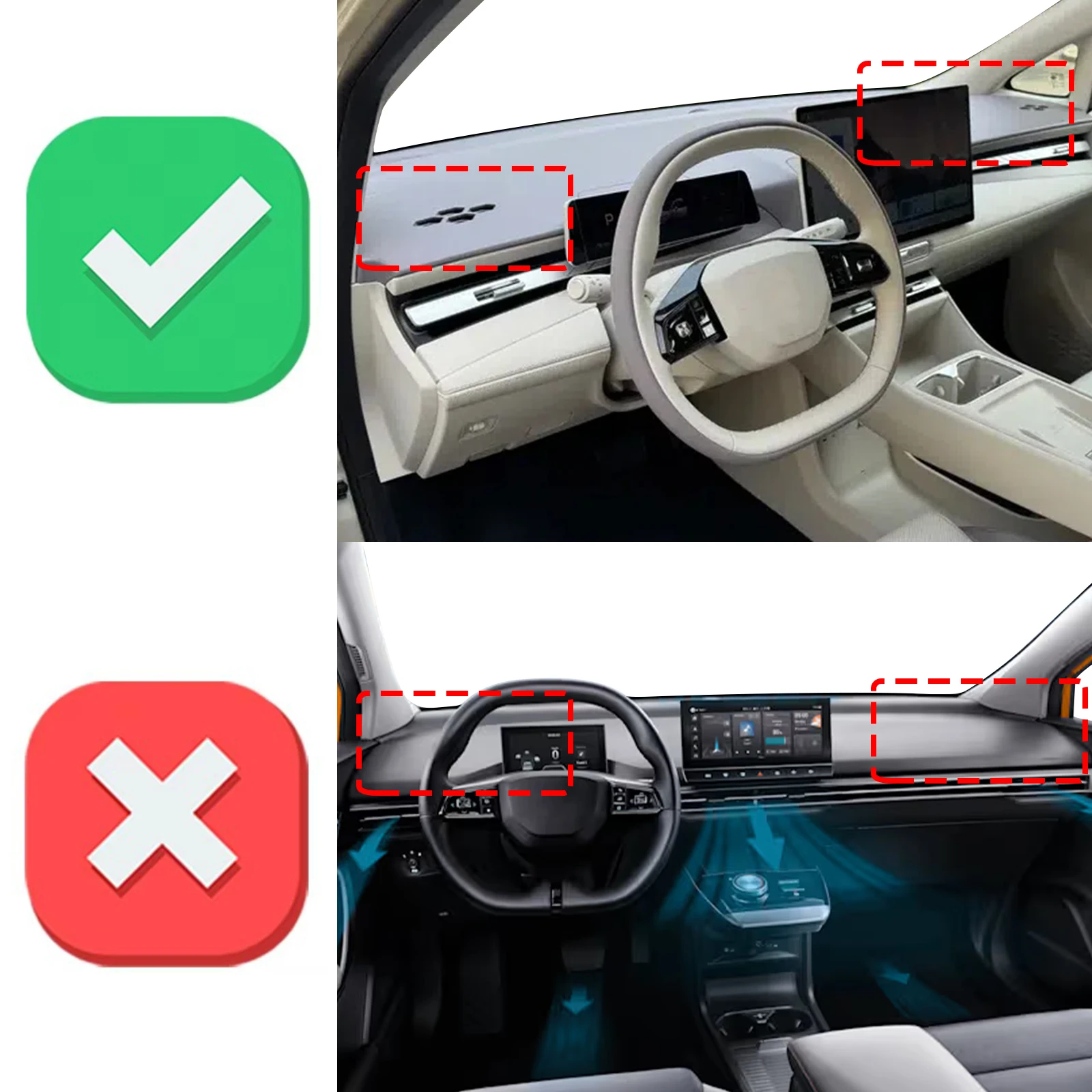 Fit for MG4 MG 4 EV Urban 2025 2026 2027 Dashmat Dashboard Cover Pad Protective Carpet DashMat Sunshade Car Accessories