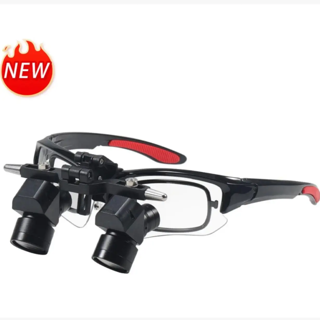 Dental Medical Surgical Loupes Built-In Frame Customizable Ergo Conversion Lenses Adjustable working distance 350-550mm