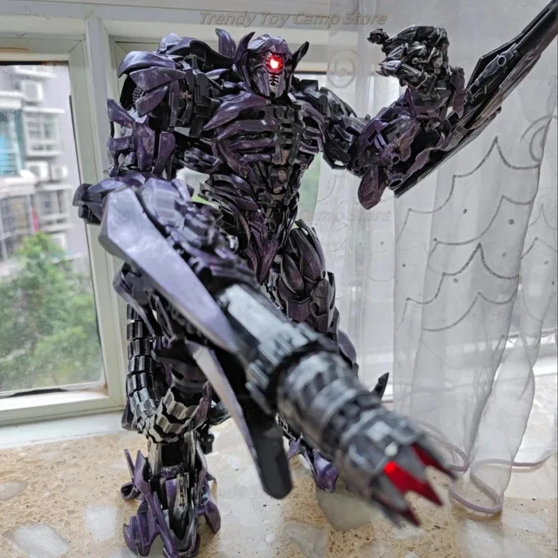 【Op voorraad】ZS01 Transformeert in Shock Wave ZS-01 Cosmic Guardian Legering Extra Grote 35CM Leider Actie Robot Speelgoed Cadeau