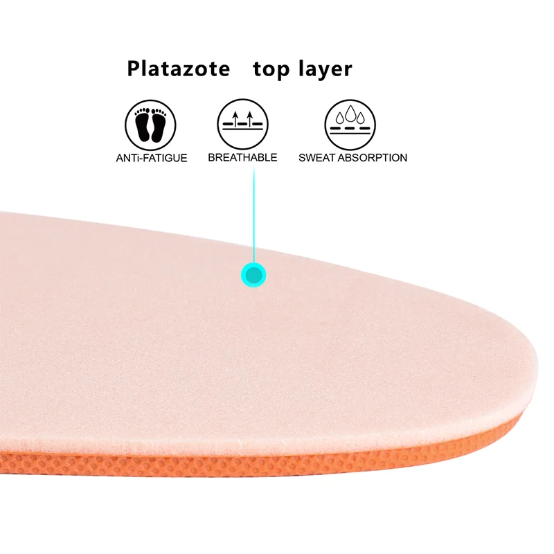 Diabetic Orthopedic Insoles for Sensitive Feet Breathable Gel Anti-Bacterial Moisture-Wicking Comfort for Daily Walking/Standing