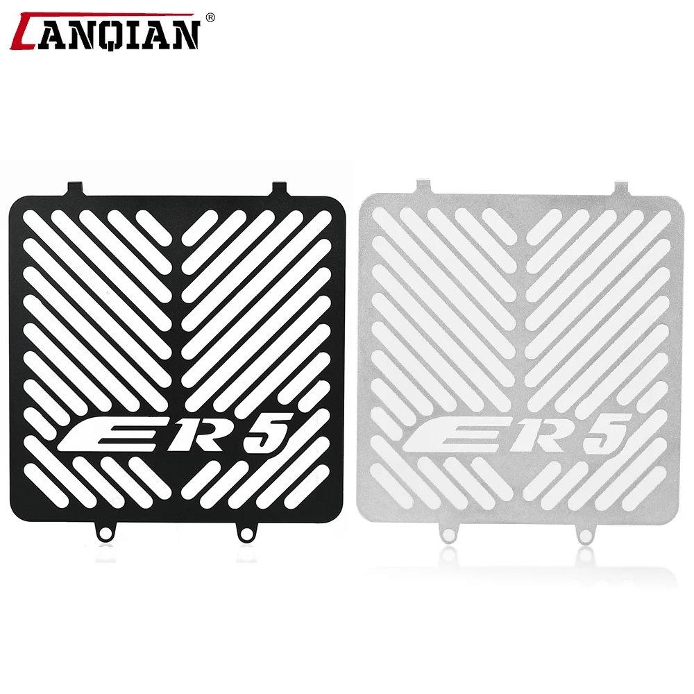 

Motorcycle Accessories For Kawasaki ER-5 ER5 1997-2001 2002 2003 2004 2005 2006 Radiator Grille Guard Cover Aluminium Protection