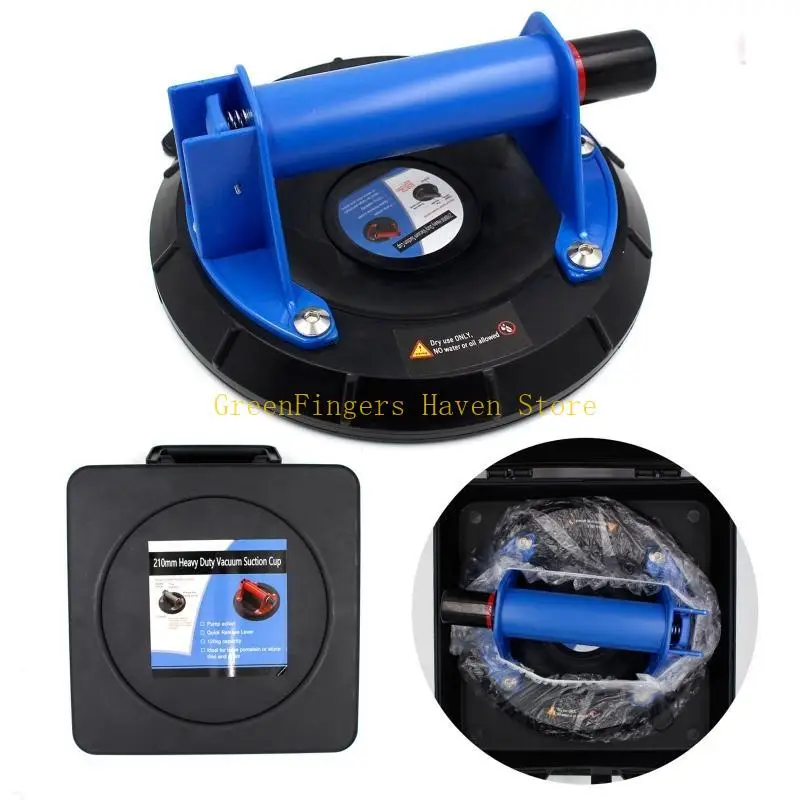 

F68D Durable Vacuum Suction Cup 8'' Tile Mirror Lifter Floor for Gap Fixer 200kg for