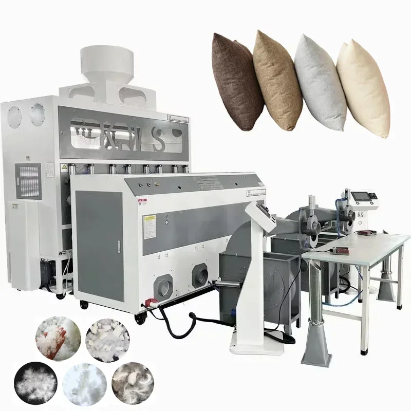 Automatic Quantification Pillow Filling Machine for Home Textile Industry