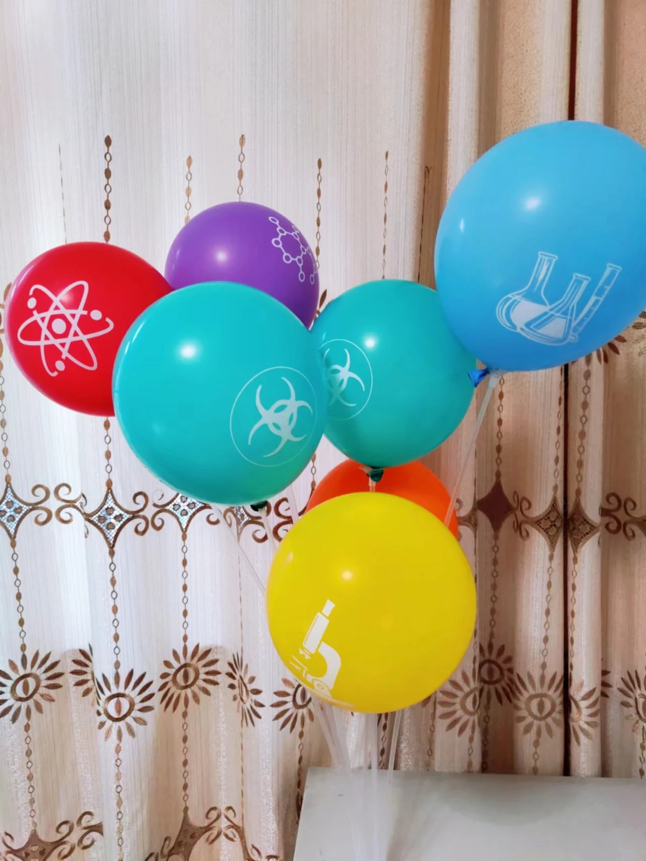 Science Party Balloons Science Themed Balloons for Holiday Celebrations Science Themed Party