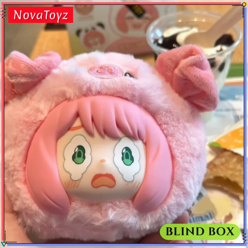 

Оригинальная аня в наличии Spy Family Anya Forger, виниловая фигурка куклы, слепая коробка, загадочная коробка, анимационная подушка Periphe, коллекция Kawaii