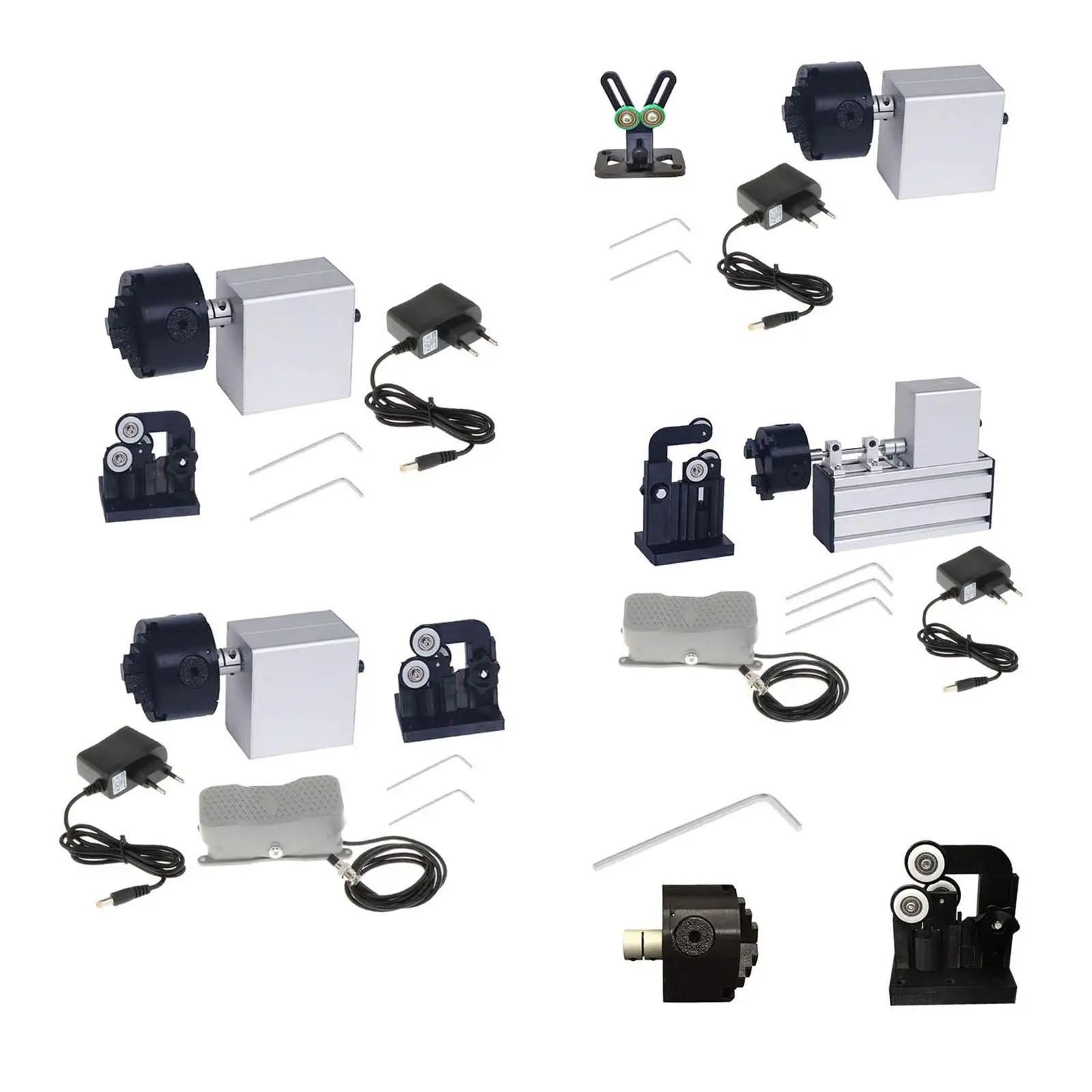 

Fishing Rod Repair Machine Professional Wrapping Machine Fishing Rod Building Machine for Rods Building Epoxy Drying Wrapping