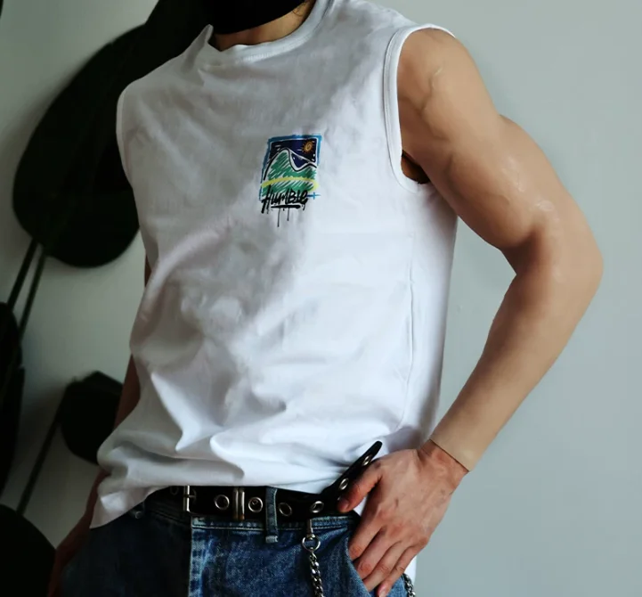 Silicone fake muscle clothing men and women arms chest abdomen simulation role-playing props