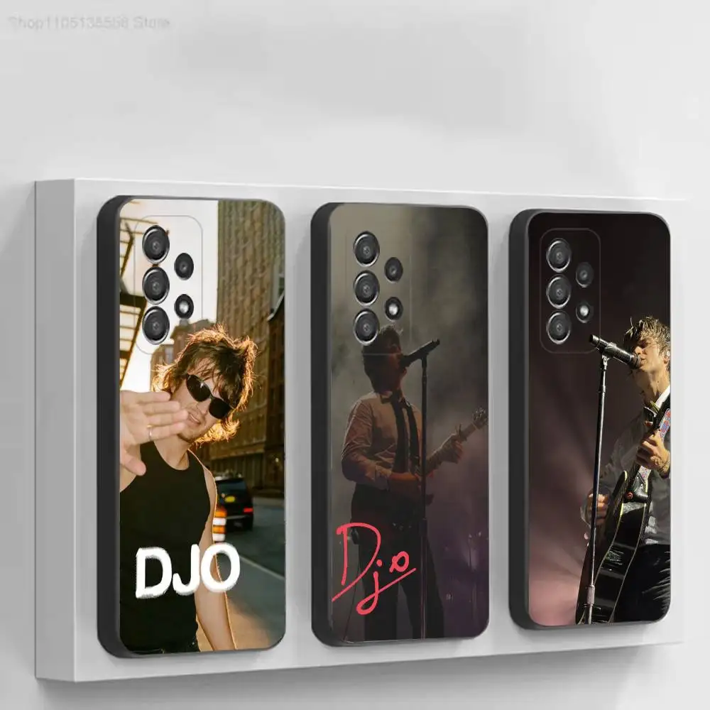 D-Djo Singer J-Joe K-Keery Black Protective Cell Cover For Samsung S26 25 24 23 22 21 20 10 10E Plus FE Ultra Note Soft case