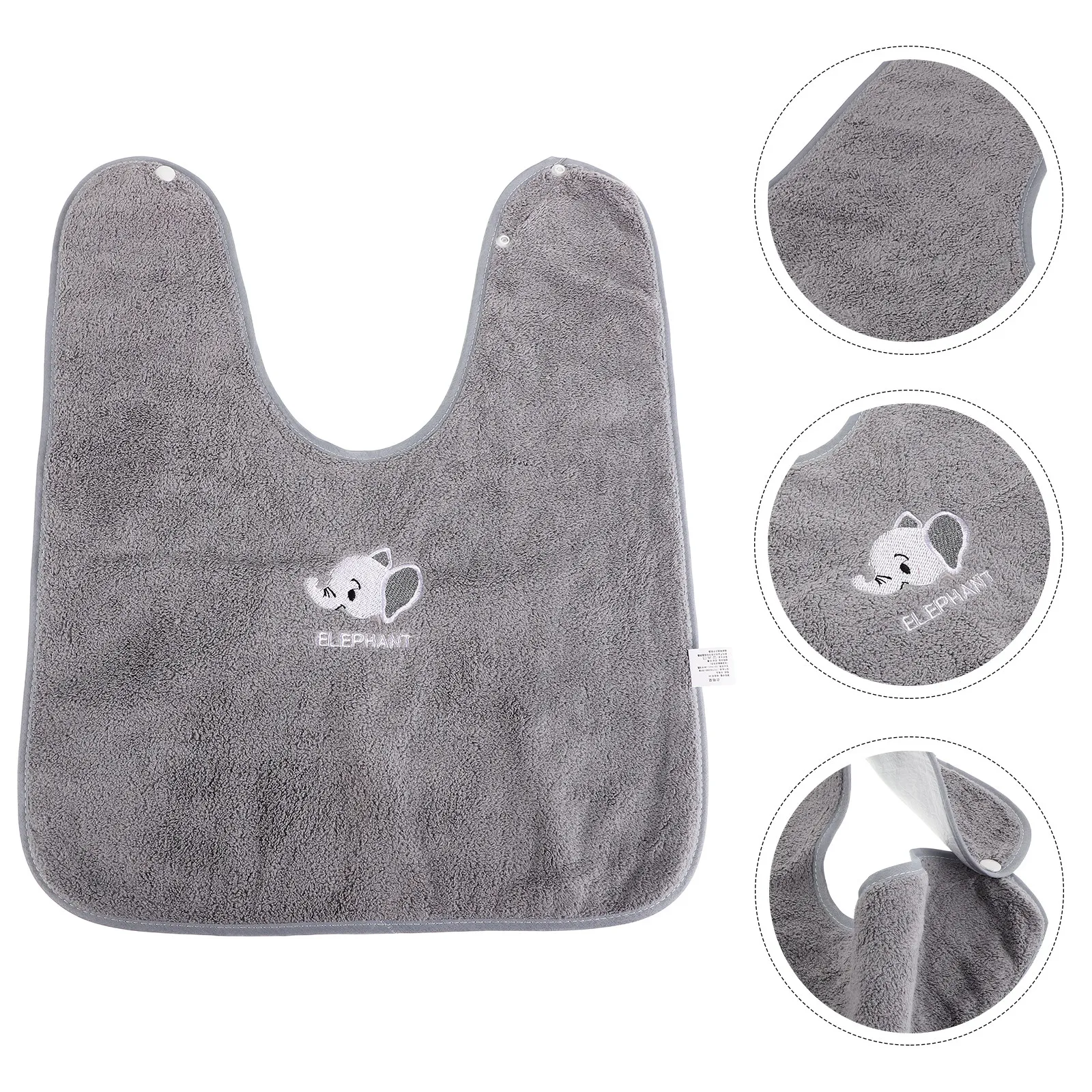 

4Pcs Waterproof Baby Bibs Adjustable Reusable Drooling Teething Feeding Toddler Infant Boys Girls Cartoon Patterns