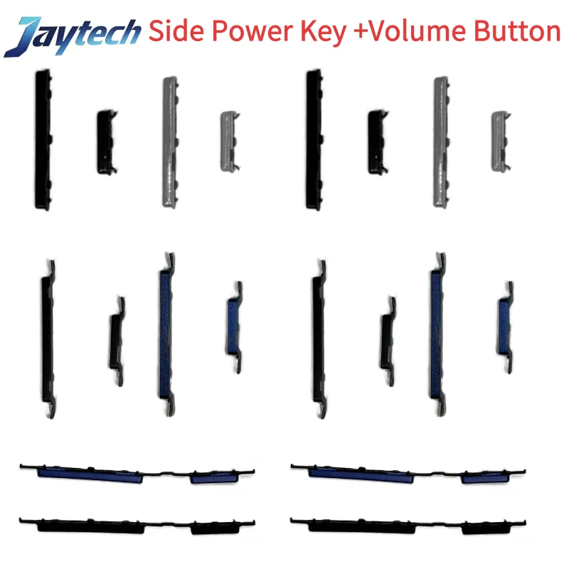 3 pz/lotto Del Telefono Nuovo Pulsante Del Volume di Alimentazione Per Samsung A20 A20S A21S A30S Custodia Del Telefono Esterno On Off Lato Parti Chiave