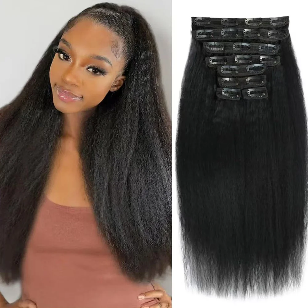 

Накладные пряди из натуральных человеческих волос, 20 дюймов, 105 г, цвет P4/27, невидимые бесшовные прямые пряди Remy из натуральных человеческих волос