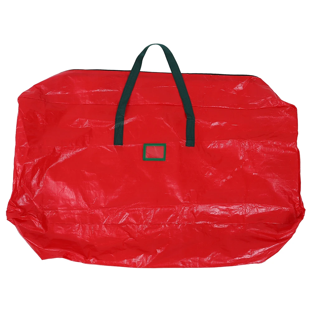 Christmas Gift Tote Bag 135x34x68cm Green Christmas Tree Storage Pouch Large Capacity Household Bag Xmas ganizer Polyester Non