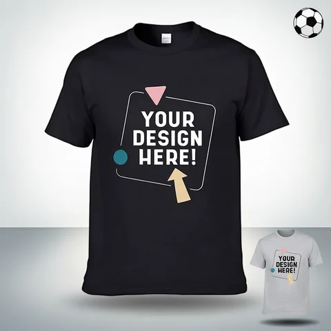 Custom T-shirt Design Your Own Text Logo Image Printed Tshirt DIY Cotton Short Sleeve Men Women Personalized T Shirt Gifts Tees