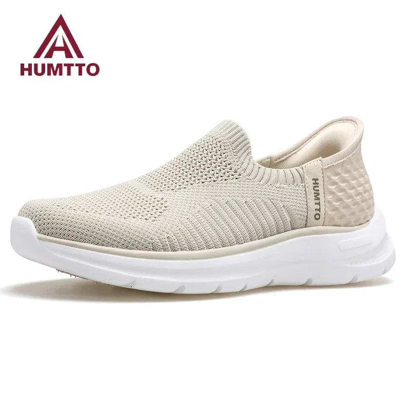 

HUMTTO Loafers Summer Shoes for Woman Breathable Women's Tennis Sneaker Flats Ladies Shoes Luxury Designer Casual Women Sneakers