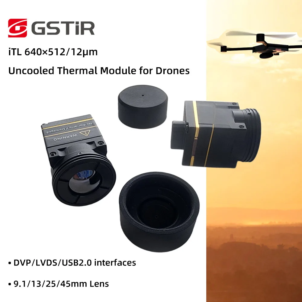 Guide ITL612 Pro Ultra Compact Uncooled Thermal Module 9/13/25/45mm Lens USB Output Industrial Security Use Search Rescue
