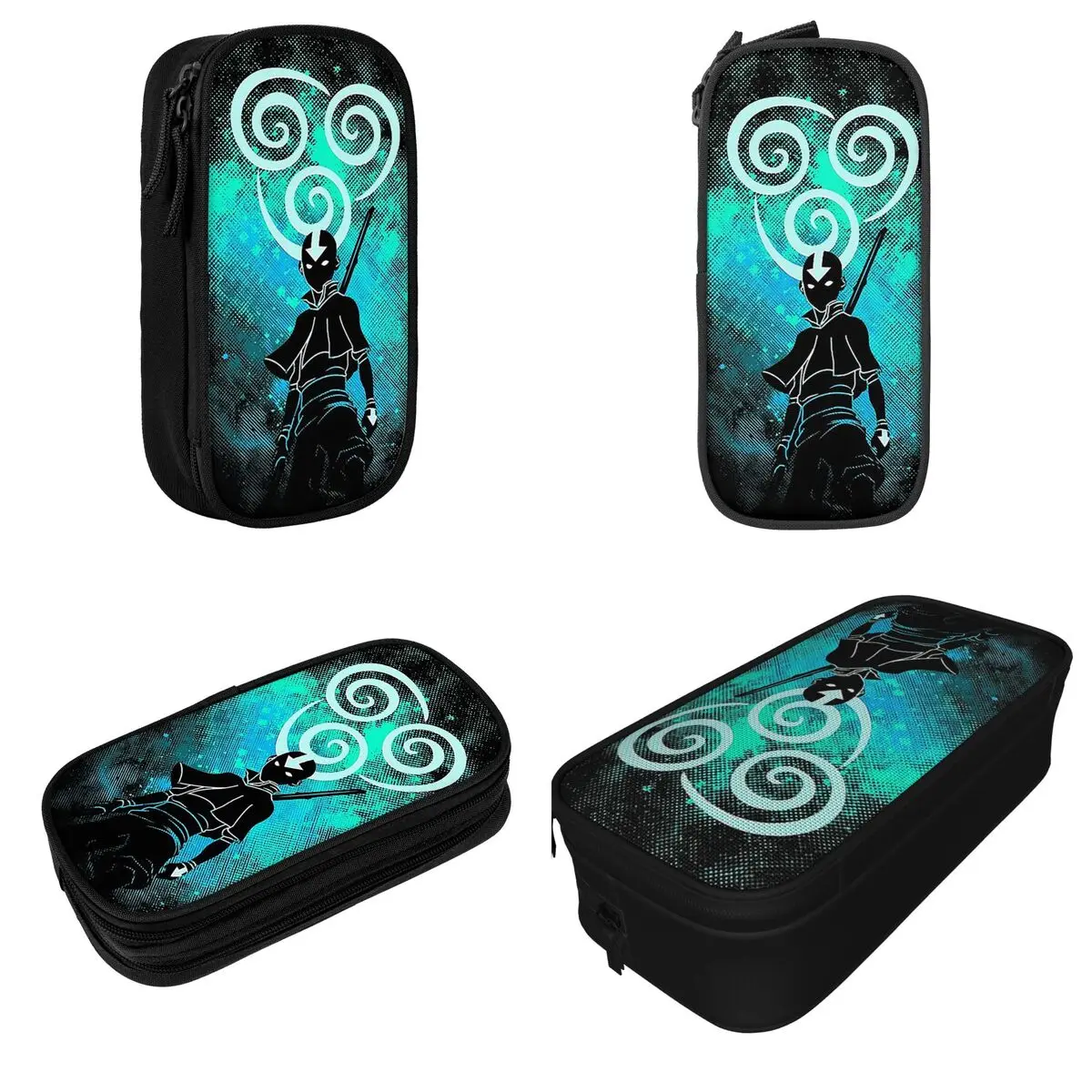 Astuccio per matite d'aria classico Avatar The Last Airbender Pencilcases portapenne borsa portaoggetti grande materiale scolastico cancelleria cosmetica