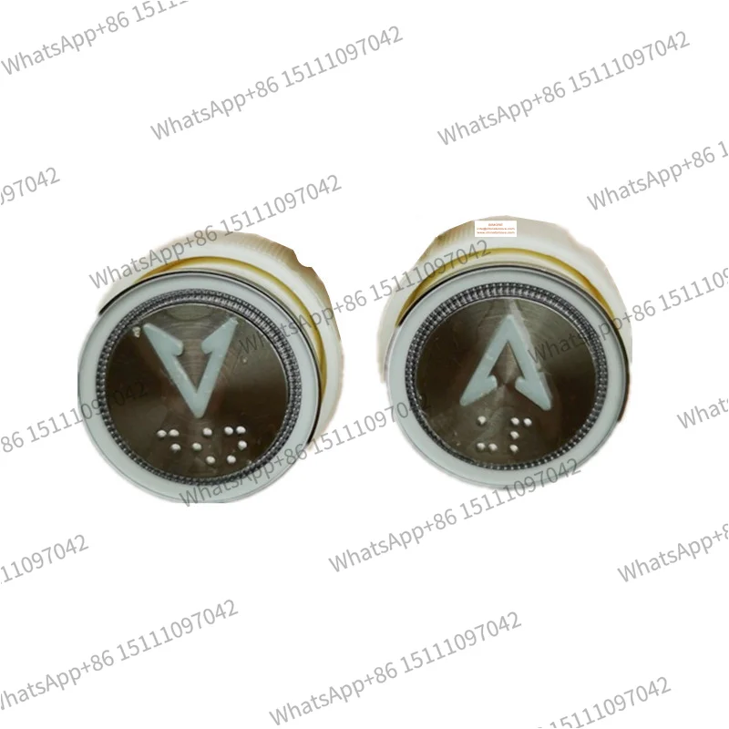 F0711144A A2 Elevator COP LOP Push Buttons Round Blue Light UP Down