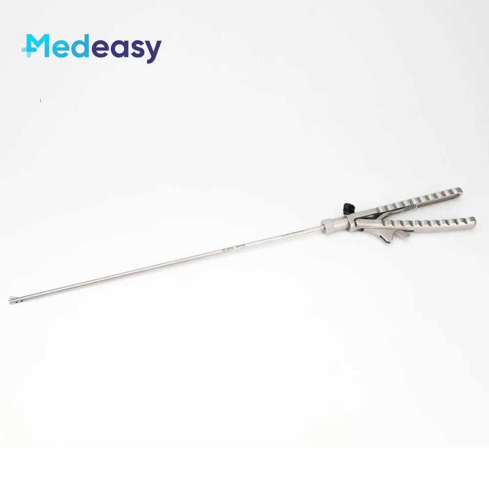 Laparoscopic J&J Type Needle Holder Forceps Straight/Curved/Automatic Resetting Jaw