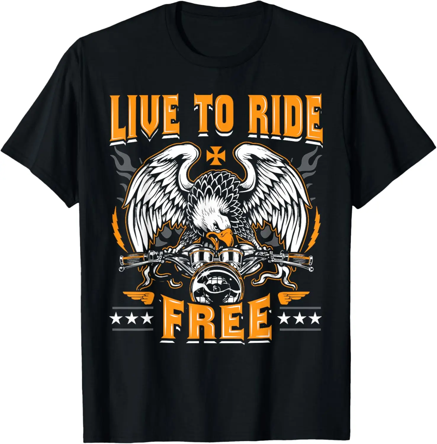

Live To Ride Free Shirt - Motorcycle T-Shirt - Biker Tee