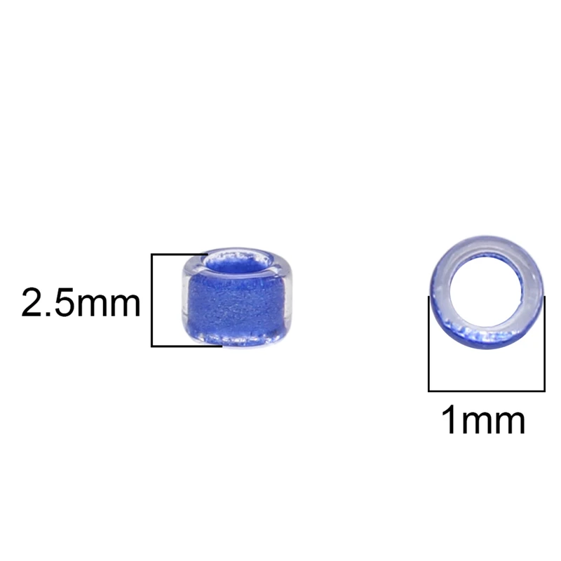 Około 720 sztuk Premium 2,5 mm Fantazja Barwione Rdzeń Okrągłe Koraliki Szklane Koraliki Luźne Koraliki Do DIY Ręcznie Robionej Biżuterii Z