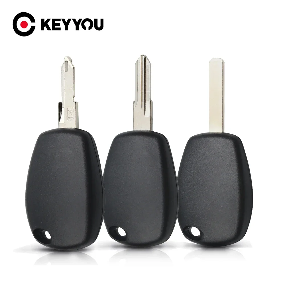 KEYYOU NE73/VA2/VAC102 Blade Without Button Replacement Car Remote Key Shell Case Fob Uncut Blank For Renault Logan