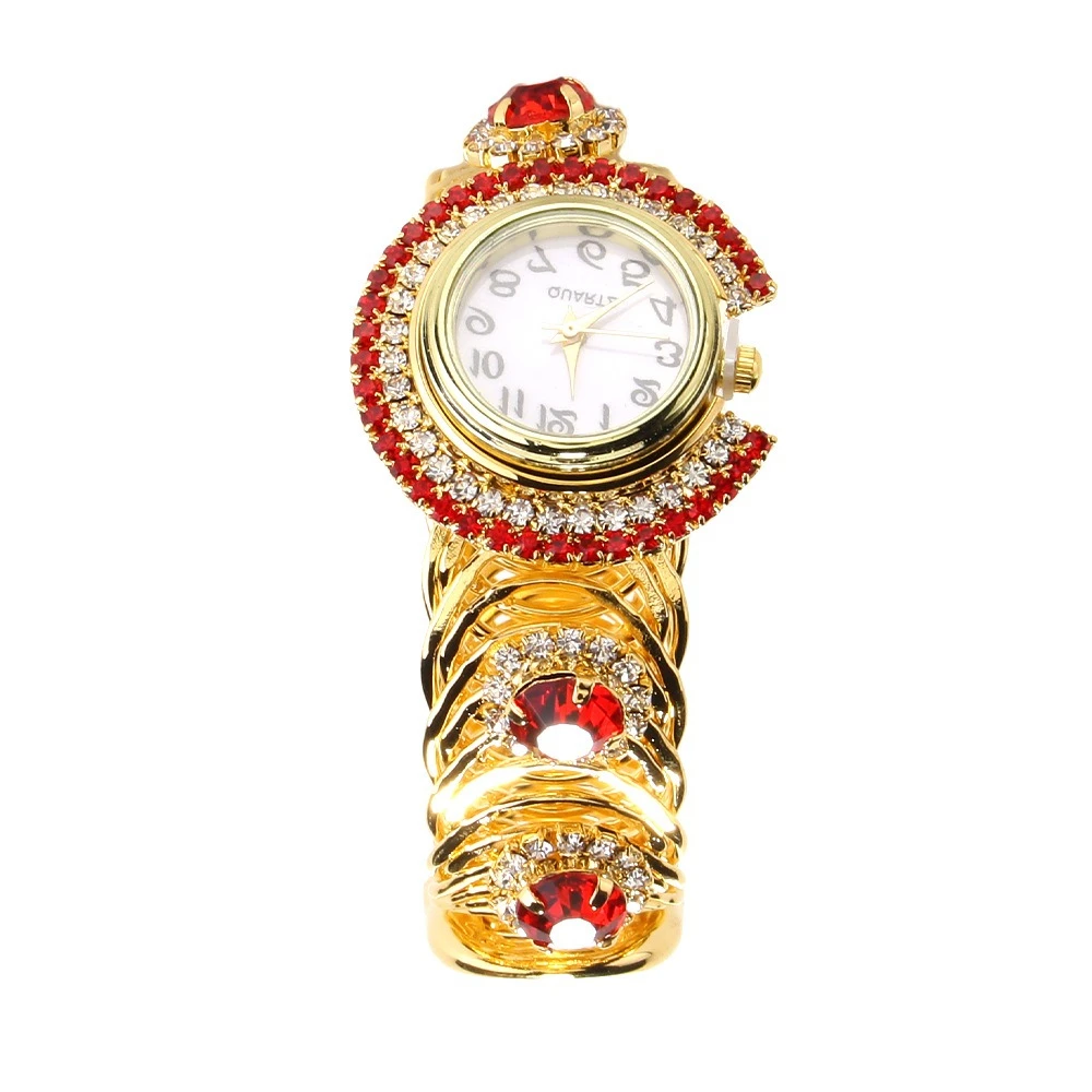 Роскошные женские часы-браслет со стразами, модный браслет из сплава, женские кварцевые наручные часы для женщин, винтажные элегантные женские часы в подарок