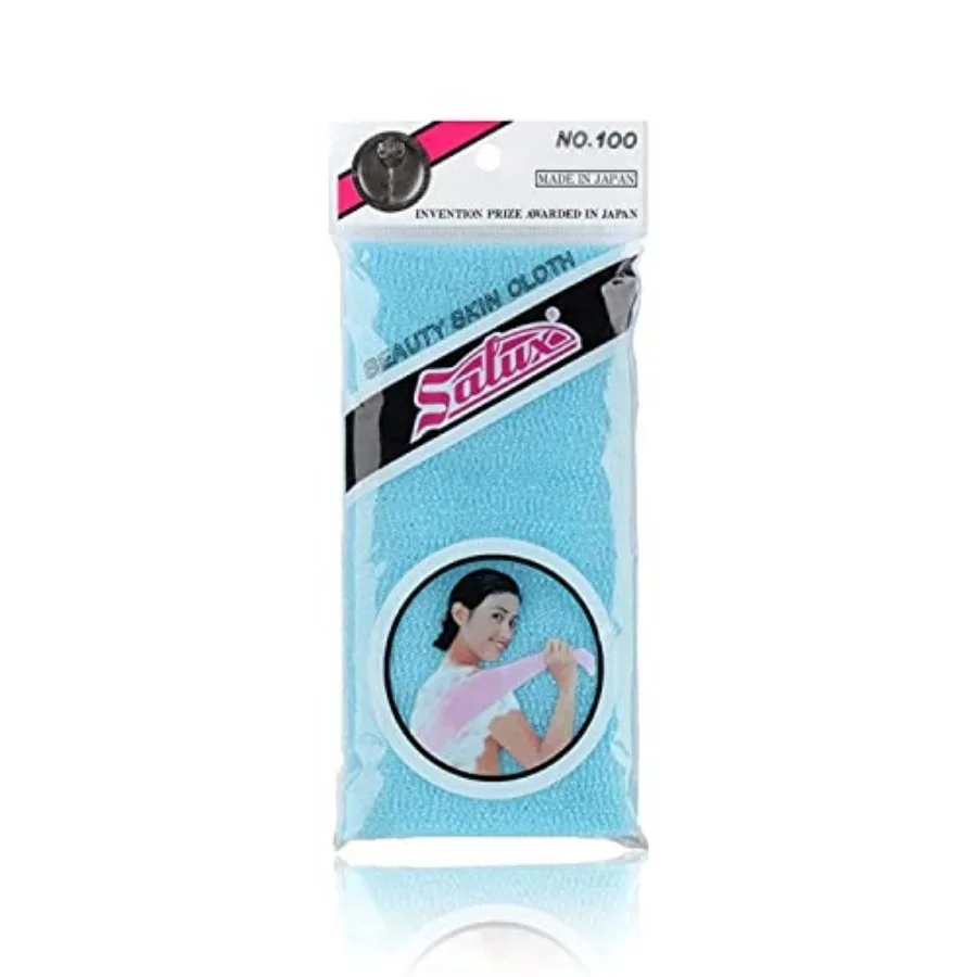 Japanese Nylon Beauty Bath Wash Cloth Blue