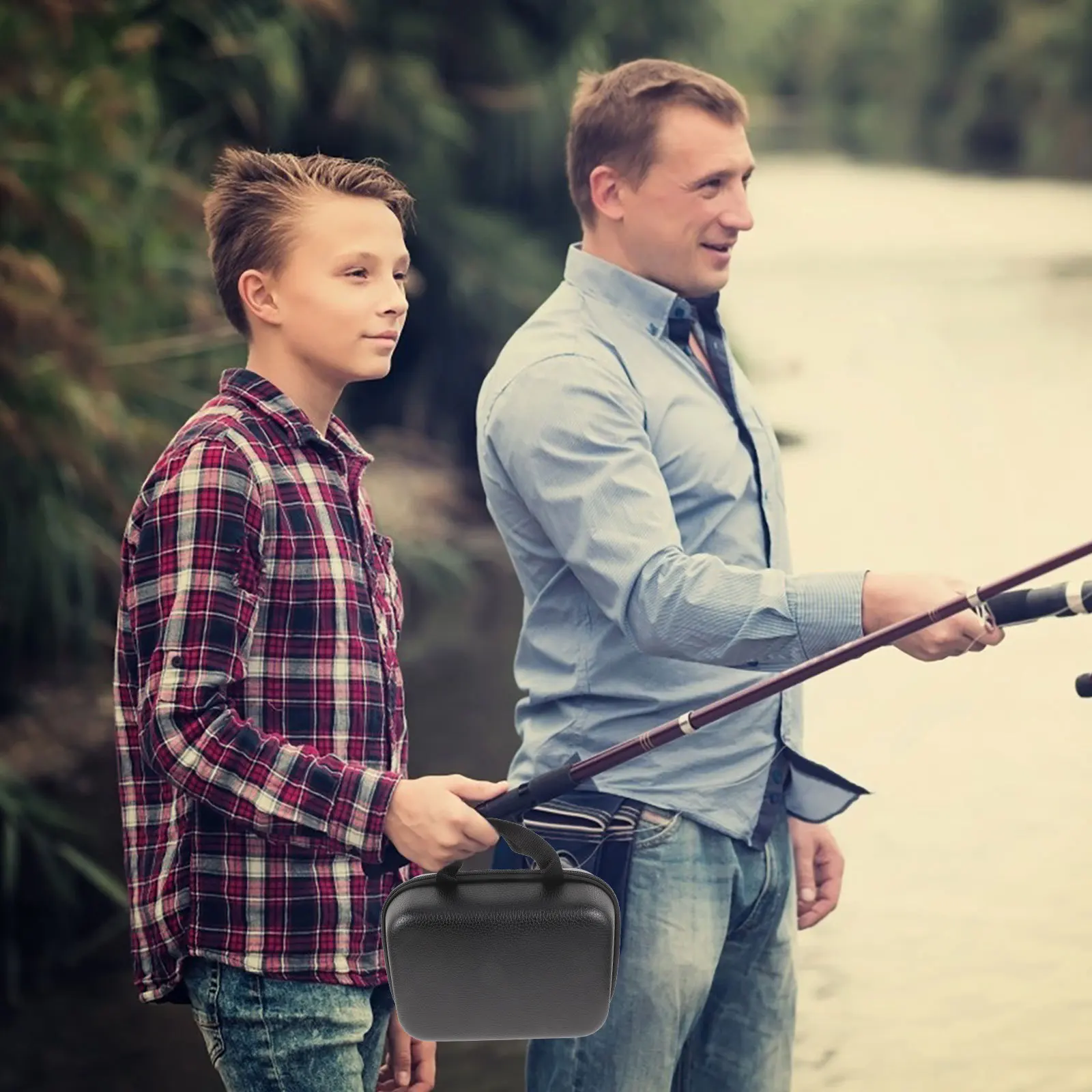 

Long-Lasting Fishing Reel Bag Eva Reel Protective Storage for Installed Or Uninstalled Reels