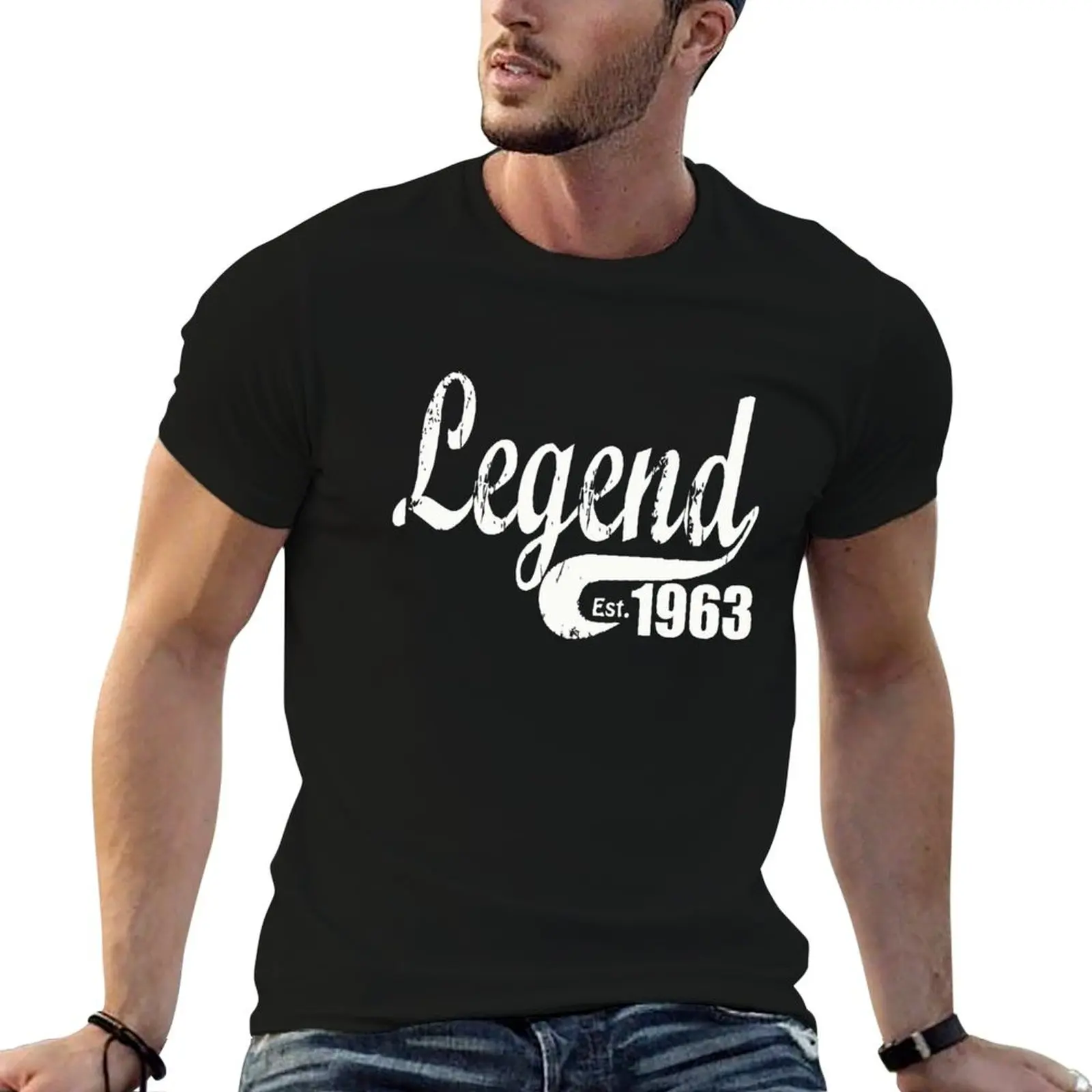 

Legend 1963 T-Shirt summer clothes vintage clothes rapper graphic tees plus sizes clothing for men
