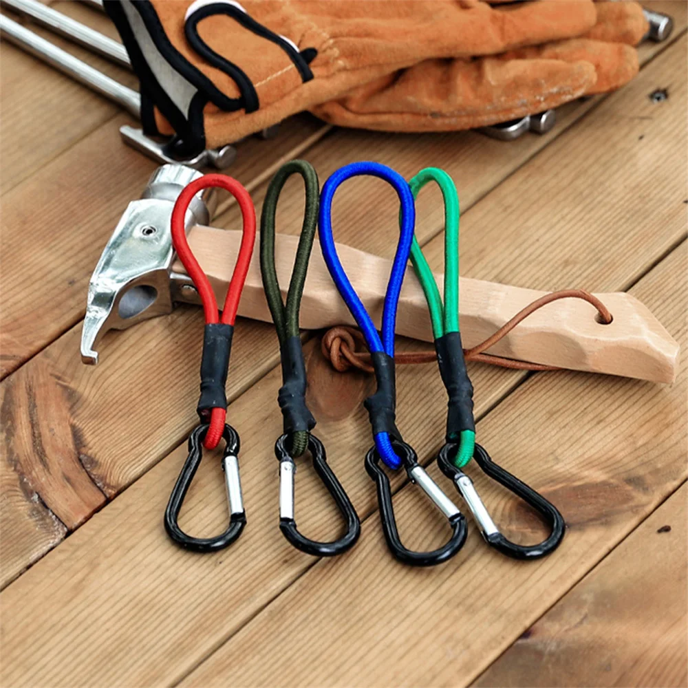 

Портативный подвесной крючок, прочная эластичная веревка, стандартный карабин, пружинный шнур, сверхпрочный латексный эластичный поставщик