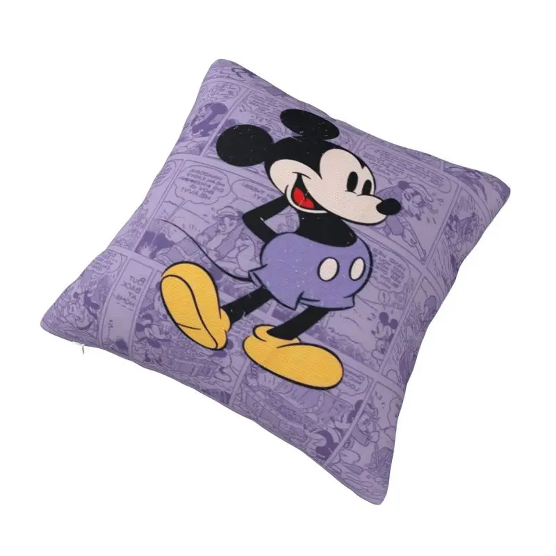 Custom Mickey Mouse Luxury Pillow Cover Anime Sofa Cushion