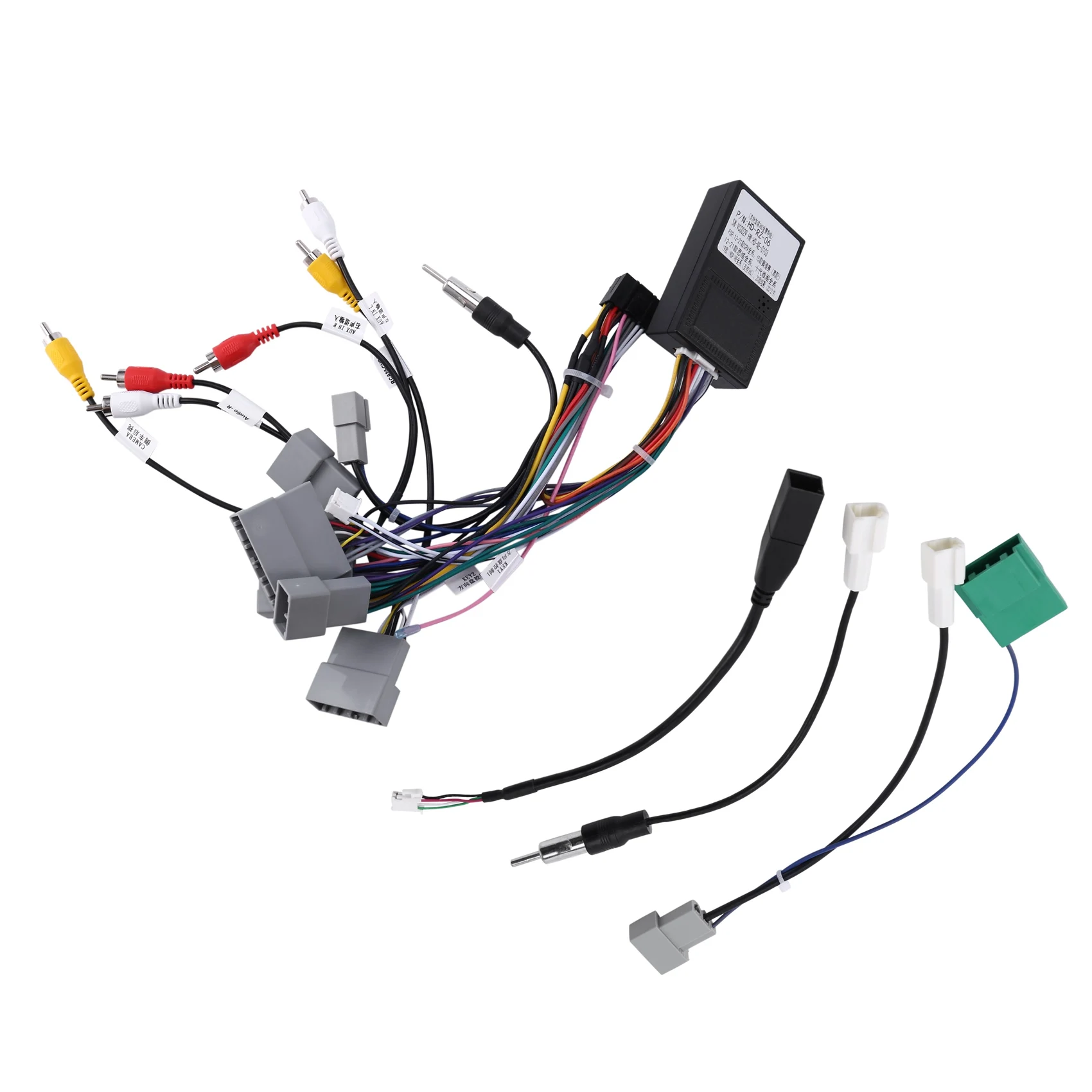 

Car 16Pin Android Stereo Power Wiring Harness with Canbus + USB for Honda Civic 1.5T(16-19)/CRV