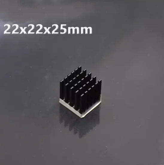 10pcs 22x22x25mm high quality aluminum alloy heat sink router MOS video memory heat sink radiator