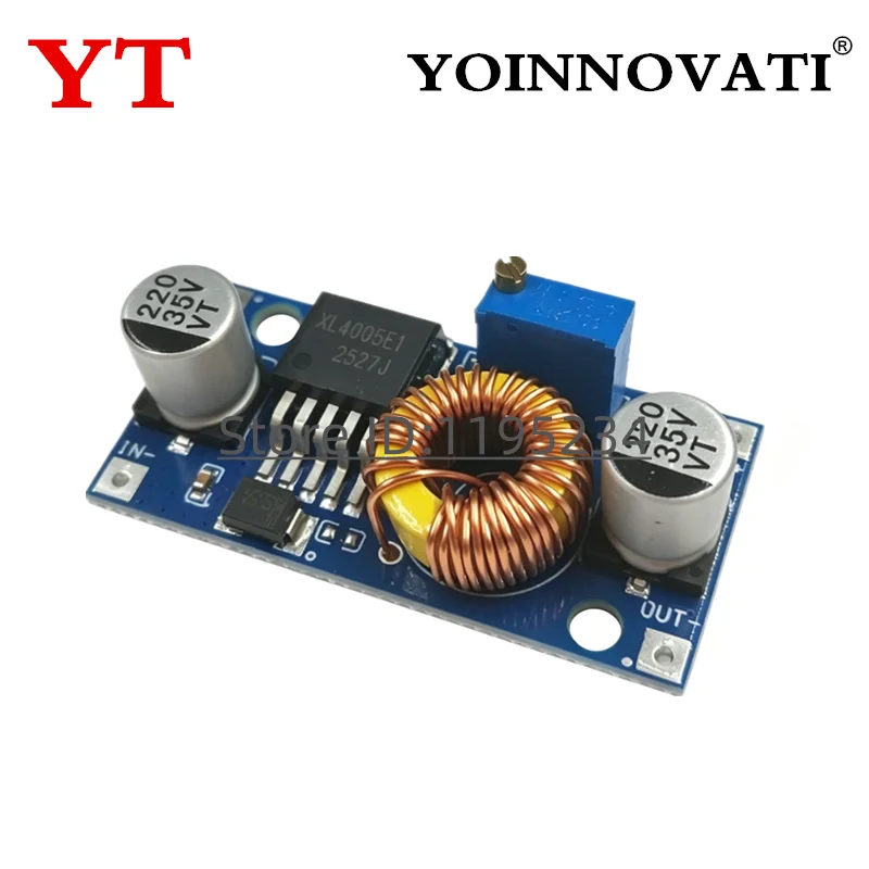 1-10PCS XL4005 DSN5000 Beyond LM2596 DC-DC Adjustable Step-down 5A Power Supply Module,5A Large Current Large Power
