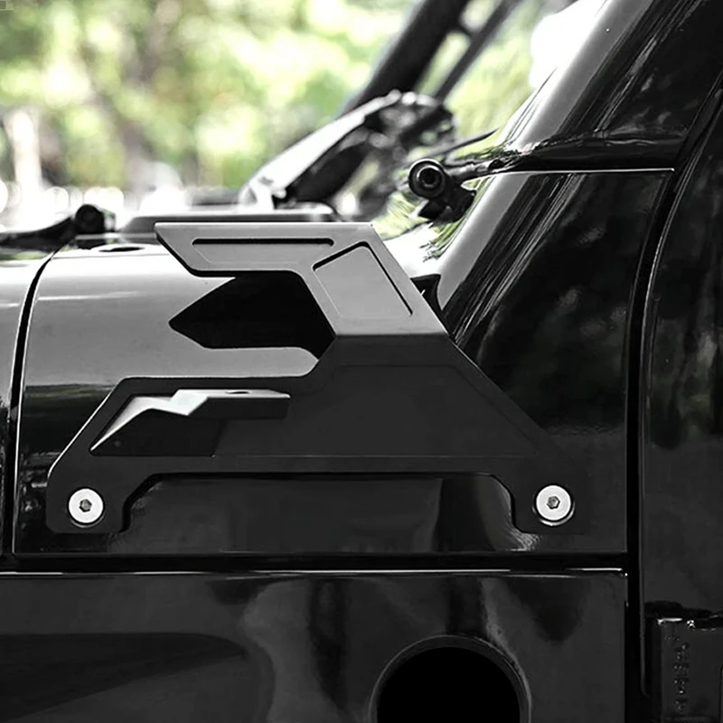 2Pcs Dedicated A-Pillar Work Auxiliary Light Windshield Side-Mounted Bracket Suitable For Jeep Wrangler JL