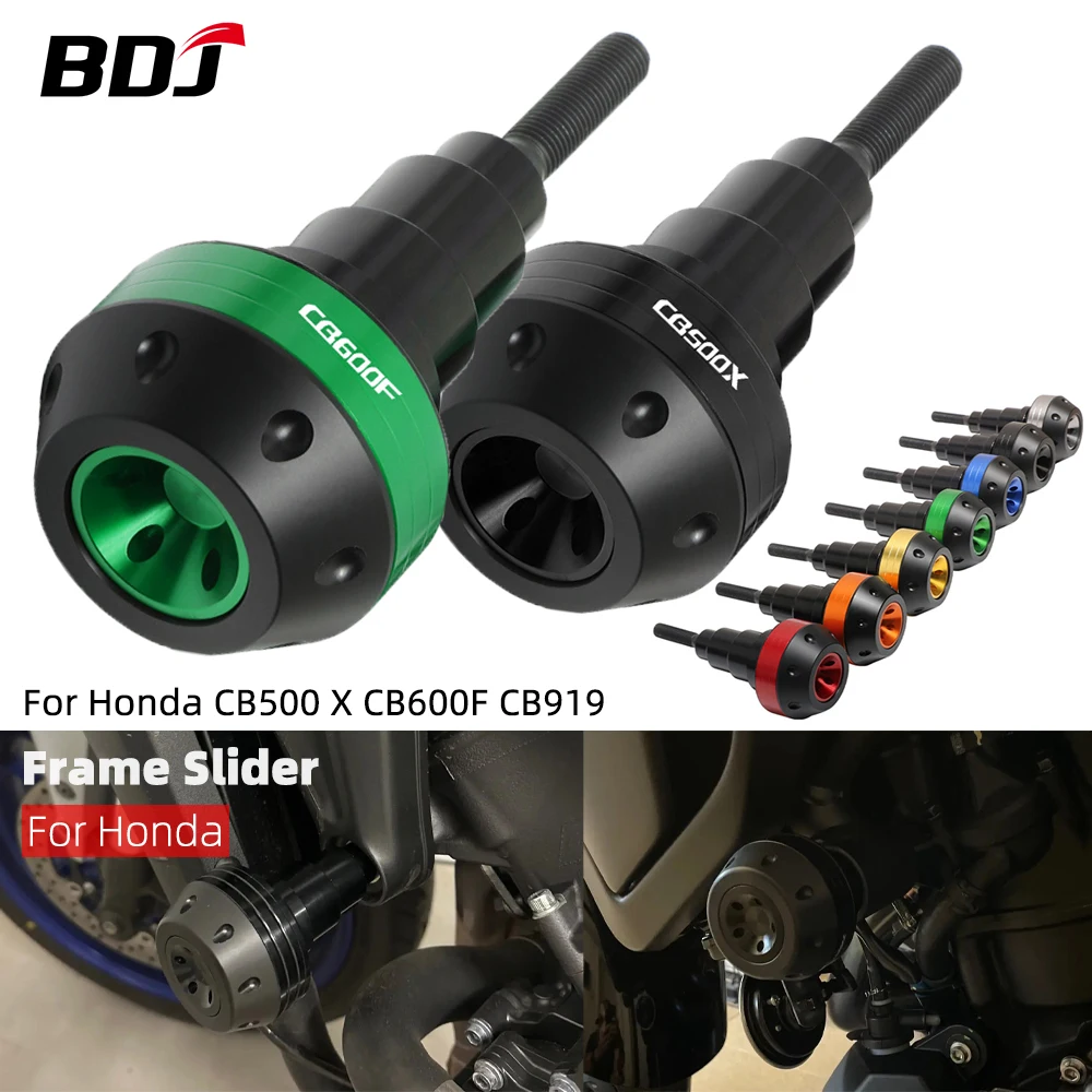 

BDJ CB400 CB500R F X Motorcycle Frame Slider Falling Protector Crash Guard Side Bumper For Honda CB600F CB1000R CB919 CB1300