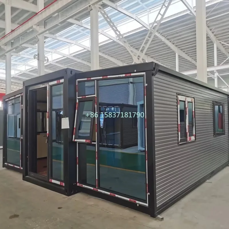20ft 40ft Container House Portable Prefabricated Tiny Home Container Cabin Modern Expandable Foldable Mobile Container House