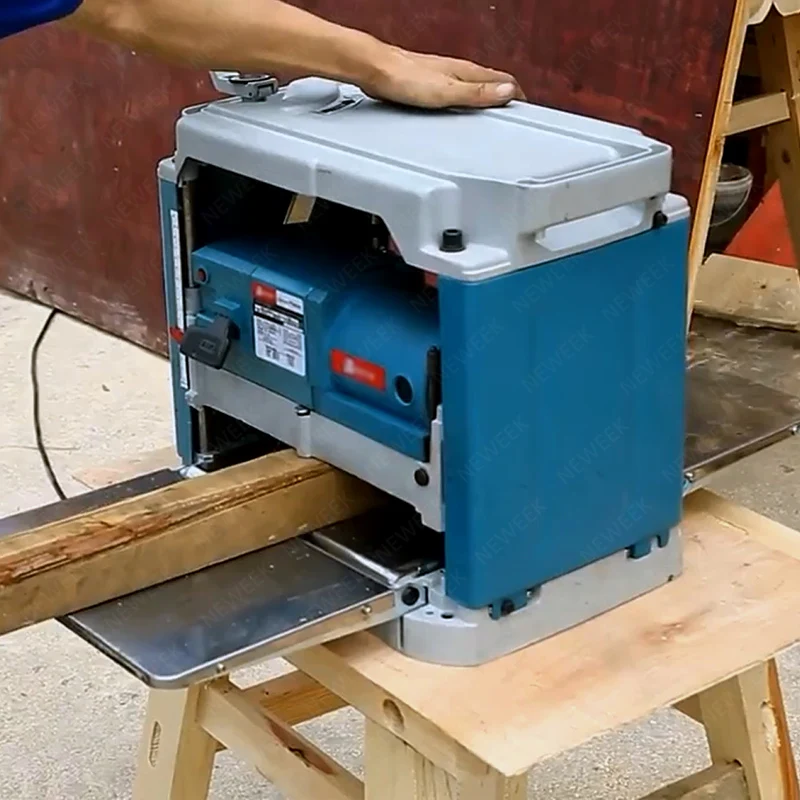 

DIY woodworking home mini cheap thickness planer industrial wood planer equipment