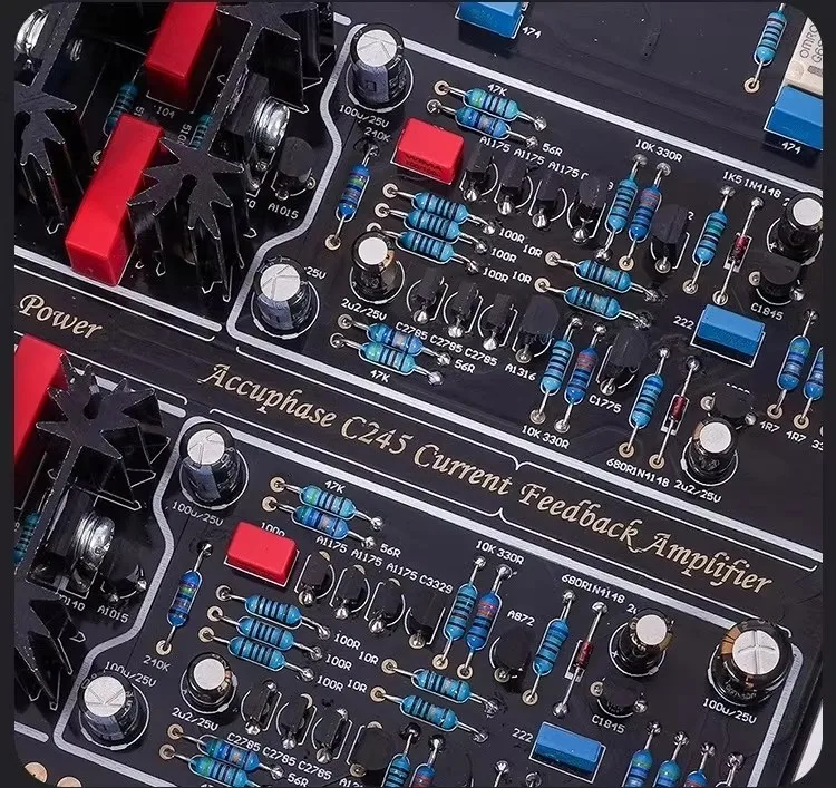 Предусилитель звука HiFi на основе цепи Accuphase C245, Сервоусилитель класса АА/ОП