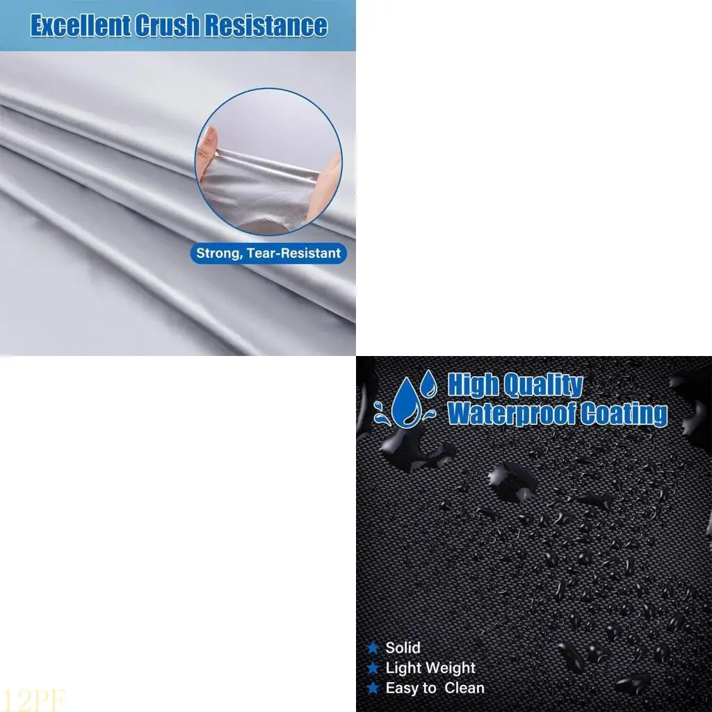 12PF All Weather Resistant Tear Proof Snow Blower Protective Guard Cover Designed For Optimally Fit And Maximumly Durability