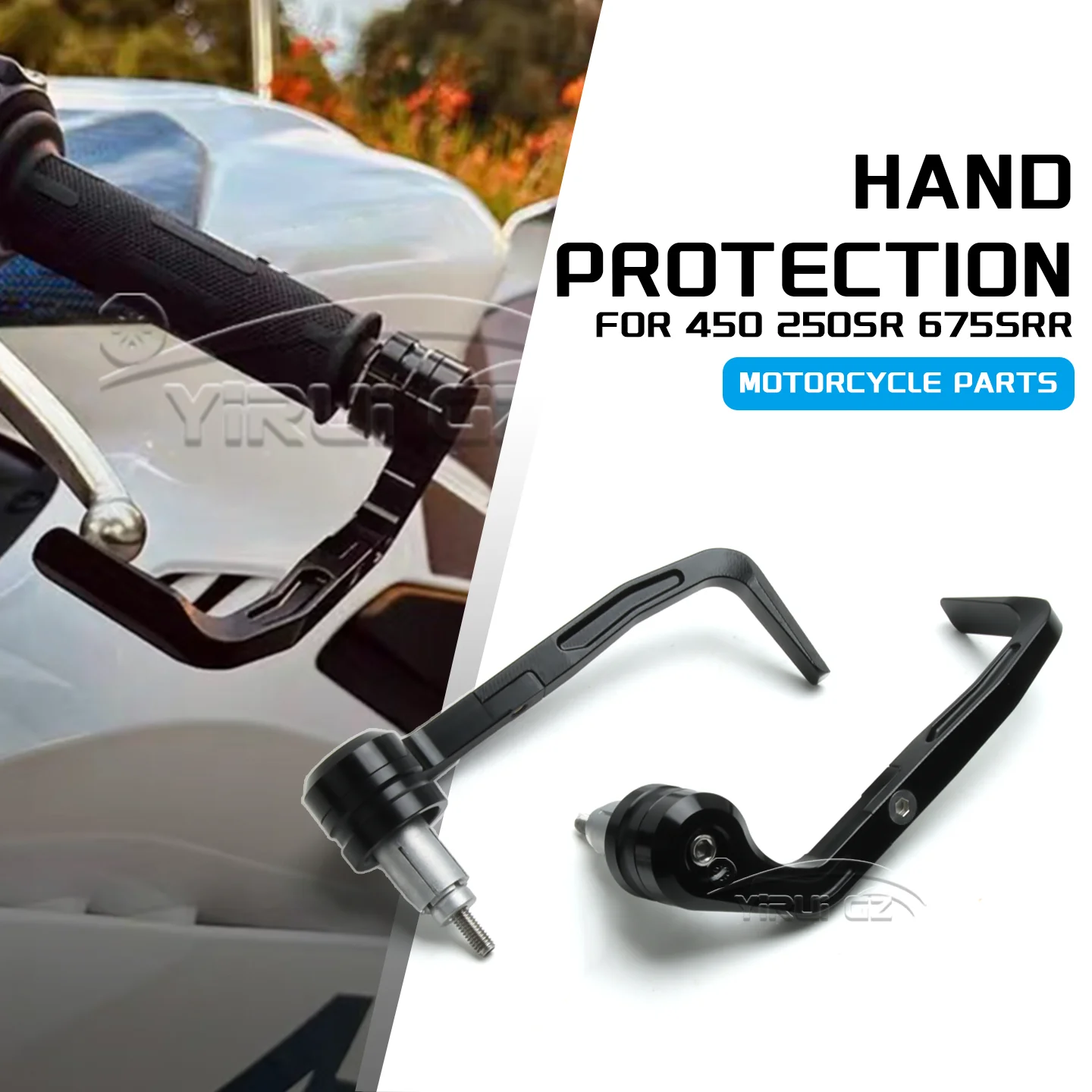 Motorcycle hand guard Brake Lever Guard CNC Aluminium Universal 7/8