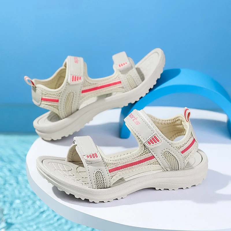 

Summer Fashion Kids's Boys Sandals Breathable Sport for Girls Casual Outdoor Beach Comfortable Childrens Non-slip Student Shoes