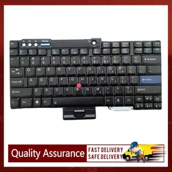 Laptop Keyboard For Lenovo ThinkPad T60 T60P T61 R60E R61I Z60 T400 R400 W500 US Black