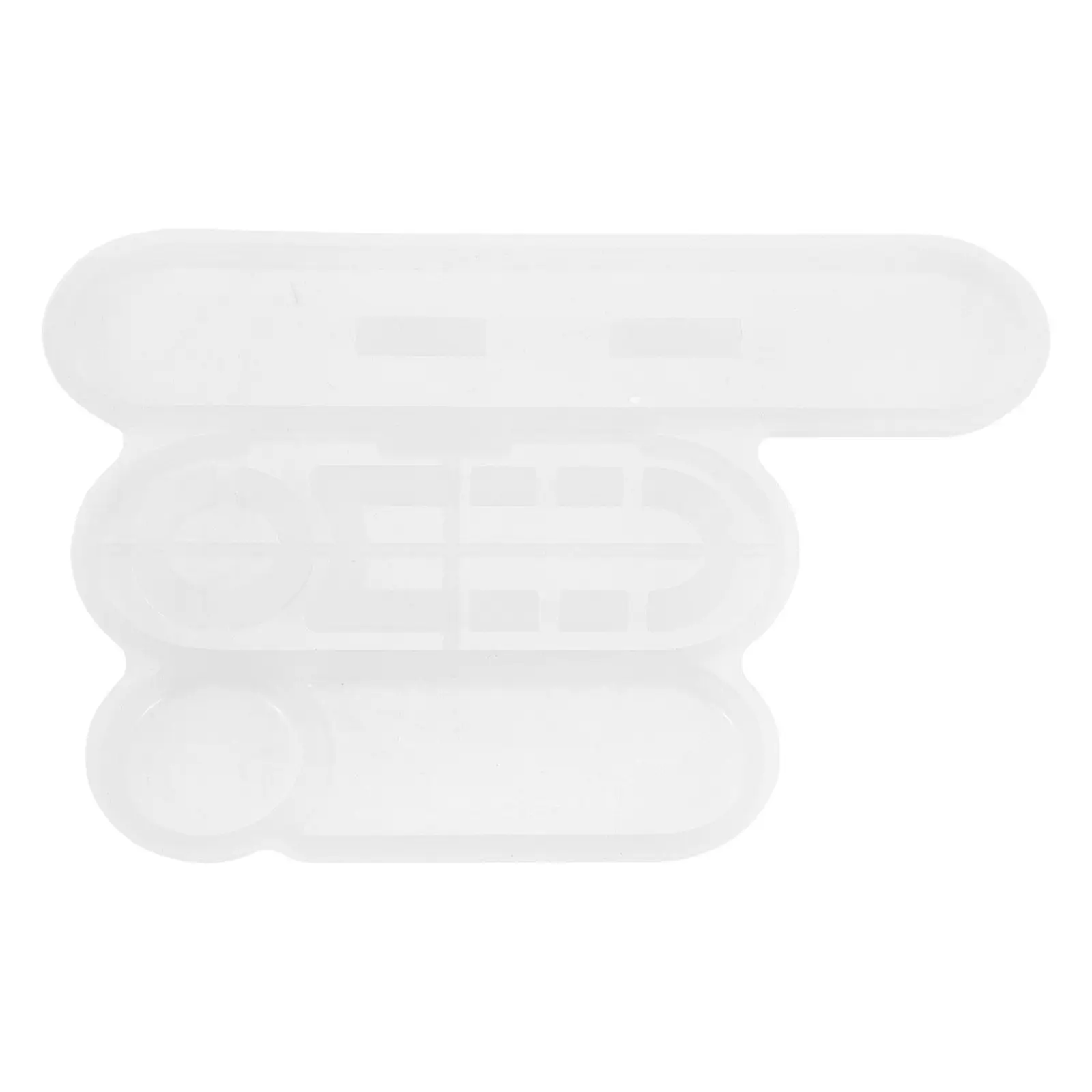 Desktop Signage Silicone Mould Kit Seamless Precision Resin Name Plate Mold for Office Desk Epoxy Tabletop Molds Resin Alphabet