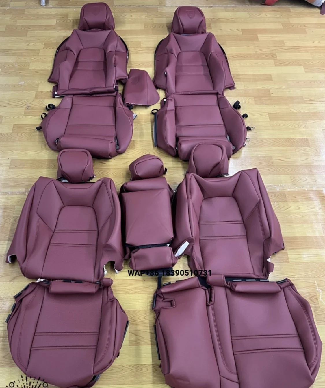 Universal Soft Leather for Car Seat Covers Front & Rear - Non-Slip & Comfortable Driving Experience