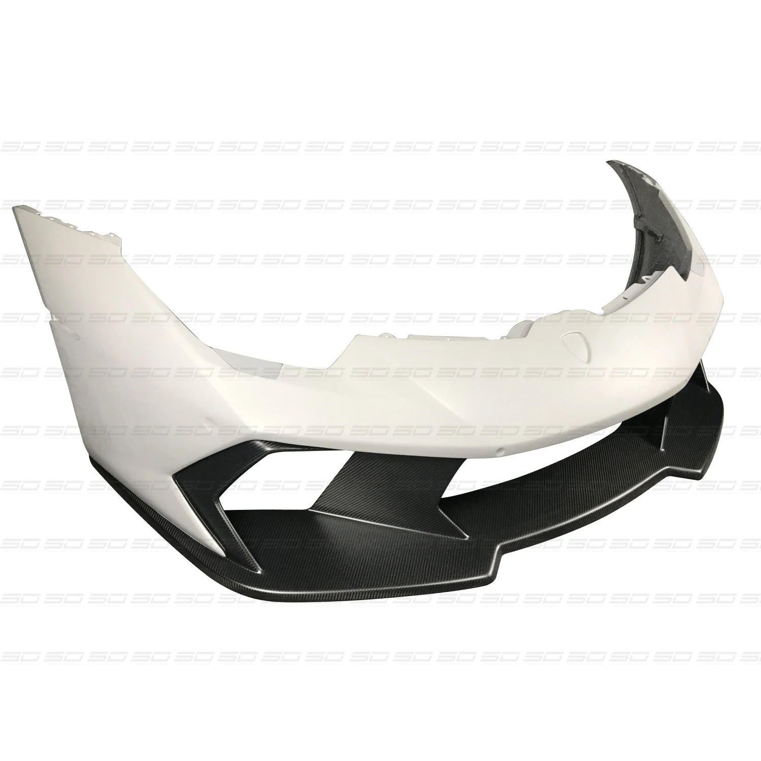 

Lambor-ghini Huracan LP580 610 Upgrade High Quality V Style Dry Carbon Fiber Front Bumper