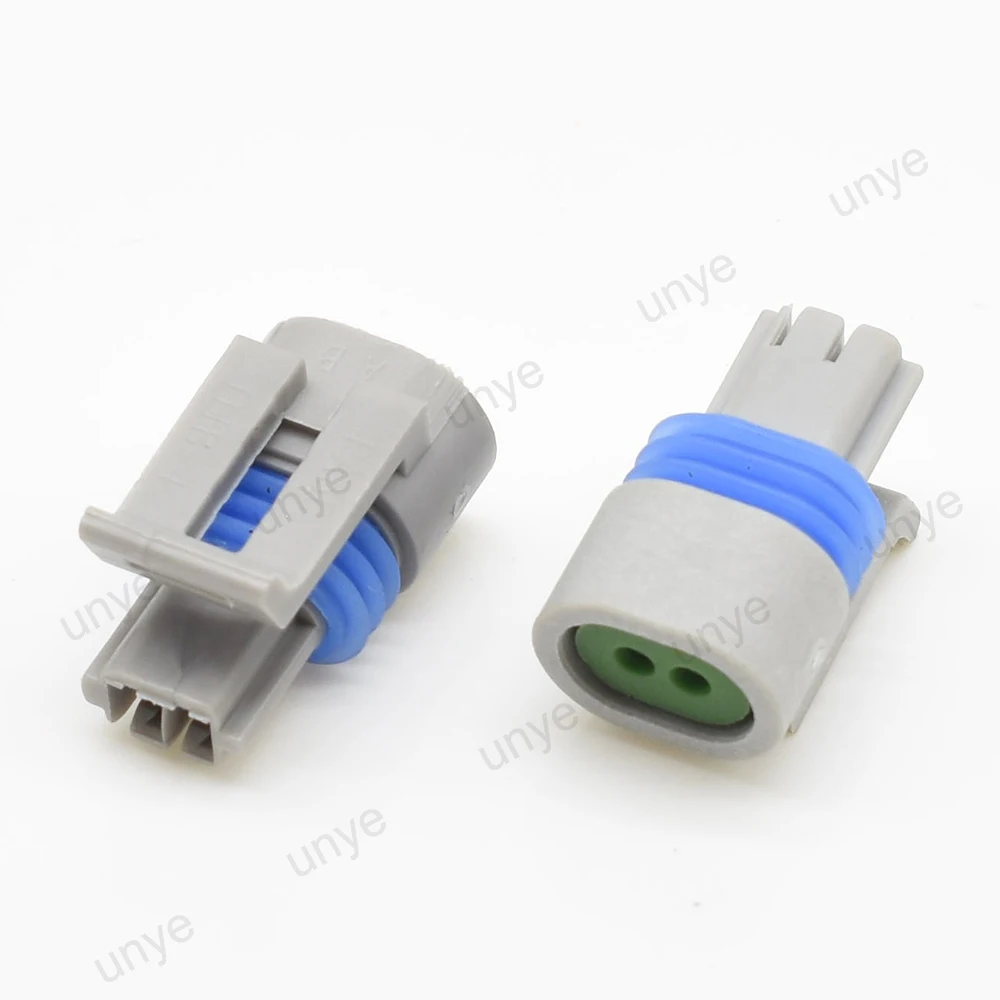 1-20Sets 2 Pin Female Male Waterproof Electrical Wire Connector
